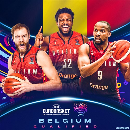 Belgium qualified for FIBA EuroBasket 2022 on February 20, 2021