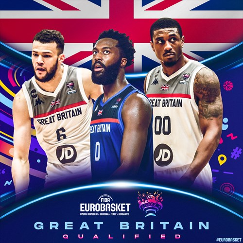 Great Britain qualified for FIBA EuroBasket 2022 on February 20, 2021