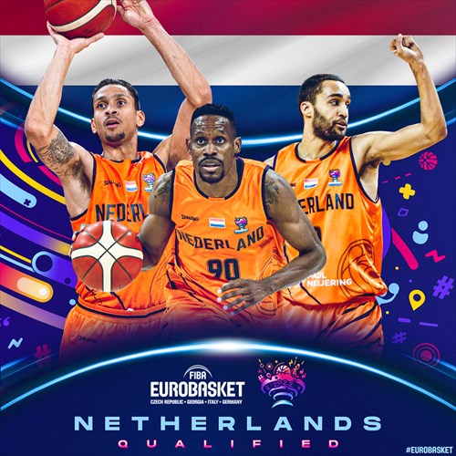 Netherlands qualified for FIBA EuroBasket 2022 on February 20, 2021