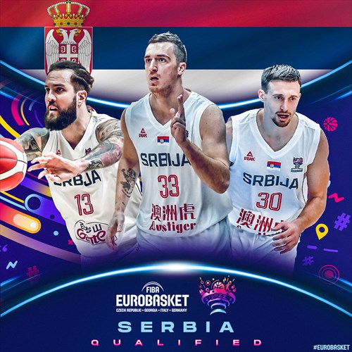 Serbia qualified for FIBA EuroBasket 2022 on February 19, 2021